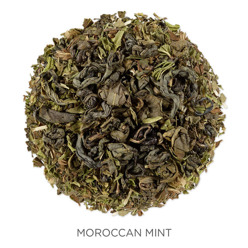 Tea Forte Moroccan Mint Premium Organic Loose Leaf Caffeinated Green Tea Blend Canister, Makes 35-50 Cups...
