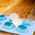 Fairly Odd Novelties Jewels Diamond Gem Flexible Shape 6 Ice Cube Tray Mold Blue Rubber Novelty Gag Gift, One Size...