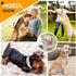 Spiked Dog Collar White Soft Pu Leather Funny Mushrooms Rivet Spike Studded Puppy Collar Adjustable Outdoor Pet Dog Collar for Small Medium Large ...