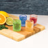 HIC Kitchen Big Shot Silicone Ice Tray, Non-Stick, Makes 4 Ice Shot Glasses...