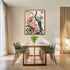 Posterizer 1 pcs-chinoiserie peacock aesthetic chic decor-Art for Animal Lovers-Abstract & Modern Art-Living Room Bedroom Decor- UNFRAMED Wall Art...
