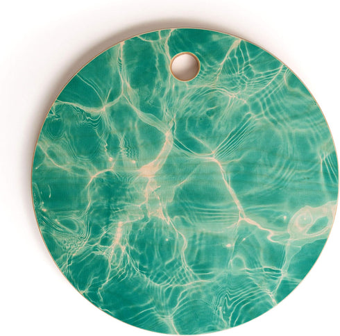 Society6 Anita Bella Jantz Pool Dream 1 Cutting Board, Round...