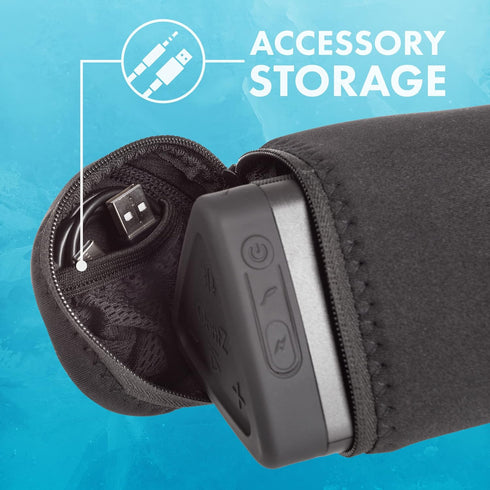 Official Carry Case for OontZ Angle 3 Bluetooth Speaker, Neoprene with Aluminum Carabiner by Cambridge SoundWorks...
