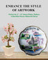 AMT 2 Pack 5 Inch Acrylic Plate Stands for Display Plate Holder Display Stand + Frame Holder Stand for Picture, Decorative Plate, Book, Photo Ease...