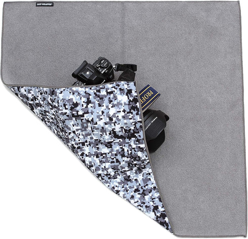 Easy Wrapper Black & White Camouflage M 13.7 x 13.7 in(350X350mm)...