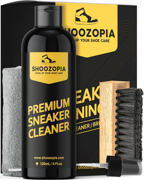 Sneaker Cleaning Kit - Shoe Cleaning Kit - White Shoe Cleaner Kit - footwear cleaning kit - Suede Shoe Cleaning kit - Soft Bristle Brush and Micro...