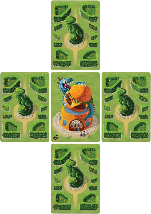 Z-Man Games Mesozooic: Triassic Mini EXPANSION - Enhance Your Prehistoric Zoo! Strategy Board Game, Fun Family Game for Kids and Adults, Ages 8+, ...