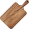 Acacia Wood Cutting Board with Handle 13.7''X7'' / Charcuterie Board/Serving Board/Cheese, Bread, Vegetables & Fruits Serving Board (Rectangular)...