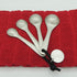 Amazing Woman Measuring Spoon Set, Decorative Gifts and Kitchen Accessories, 4 Spoons, Engraved Pewter and Silver Enamel, By Abbey & CA Gift...