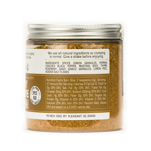Wayward Gourmet Premium Chicken Spice Rub – All-Purpose BBQ Rub, Keto-Friendly Grilling Seasoning, Low-Sodium Herb Blend for Chicken, 8oz...