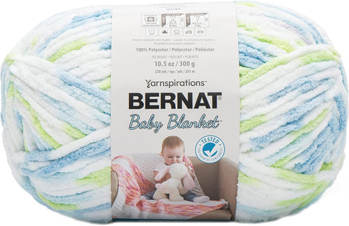 Bernat Baby Blanket Big Ball Funny Prints......