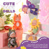 Hanaive 4 Pcs 4 Inch Mini Baby Dolls Lifelike Realistic Baby Dolls Animal Clothes Cute Tiny Babies Gifts for Kids Birthday Baby Shower (Novelty St...
