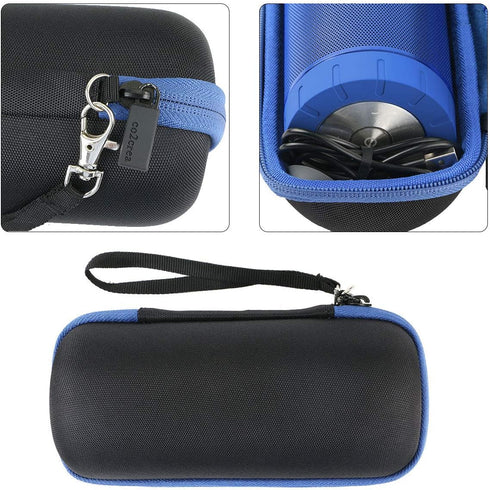 co2CREA Hard Travel Case Replacement for COMISO X26 Waterproof Bluetooth Speakers Outdoor Wireless Portable Speaker,Black Case+Inside Blue......