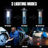 Multi-Function LED Work Light, Essential 5-in-1 Car Escape Tool, Life Saving Survival Kit: Seatbelt Cutter Hammer Breaker Worklight Flashlight Fla...