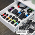Wrap-It Storage Cable Management Value Pack - 40 Self-Gripping Cable Ties, 20 Cable Labels, 12ft Perforated Self-Gripping Roll - For Home, Office,...