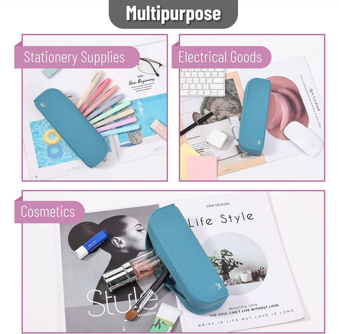 Mr. Pen- Silicone Pencil Case, Blue Pencil Pouch, Pencil Case Small, Pencil Pouch Aesthetic, Silicone Pencil Pouch, Pencil Case Aesthetic, Pencil ...