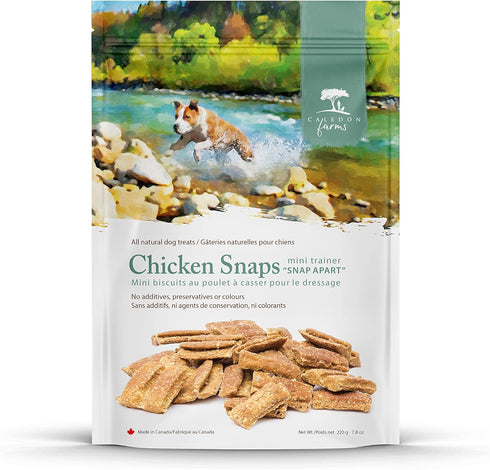 Caledon Farms Mini Trainers- Chic Snaps Dog Treats:220G/7.8OZ...