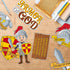 50 Pcs Armor of God Cutouts for Kids Books of The Bible Religious Bulletin Board for Sunday School Religious Classroom Decorations Medieval Childr...