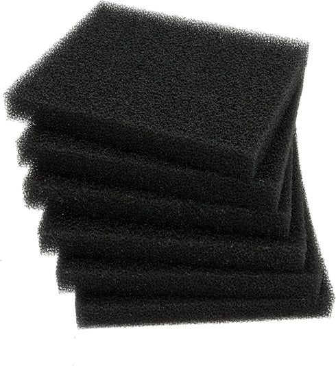 ALEGI Aquarium Bio Sponge Fitler Media, 6.28 x 5.5 x 0.78 Inch Fish Tank Filter Cartridge Filter Foam Pad Inserts for ML350 (12 Pack)...