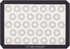 Chicago Metallic Silicone Pastry Mat with Measurements,, Baking Mat with Cookie Marks Gray 16.5x11.5 Inch...