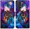 Case for Galaxy A52 5G, Dream Catcher Galaxy Sky Leather Flip Phone Case Wallet Cover with Card Slot Holder Kickstand for Samsung Galaxy A52 5G 20...