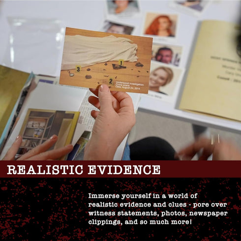 Murder Mystery Party, Death in Antarctica, Case File Game for 1+ Players, Ages 14 and Up...