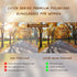 LVIOE Polarized Sunglasses for Women, Rhinestone Wrap Around Sunglasses with UV Protection Lens LS008...