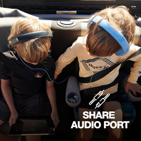 Skullcandy Grom Over-Ear Wireless Headphones for Kids, 45 Hr Battery, Volume-Limiting, Works with iPhone Android and Bluetooth Devices - Black...