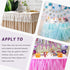 Swpeet 30Pcs Table Skirting Clips Kit, Tablecloth Clips for Table 3/4" - 1" with Hook and Loop Perfect for Wedding Home Meeting Party Picnic Patio...