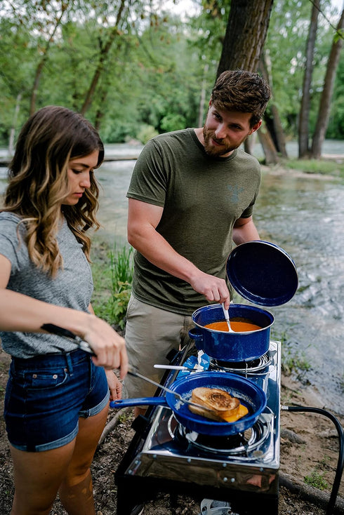 Stansport Enamel Fry Pan 10" Diameter (10865)...