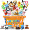 32Pcs Mini Plush Animals Toy Set Assortment Bulk Stuffed Keychain Party Favors for Kids Small Animals Decorations Toys Easter Carnival Prizes Chri...