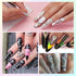 Makartt Double-Ended Nail Art Brushes Set, 5PCS Nail Design Brushes Dotting Pen Multifunctional Nail Design Tools Kit Including Nail Liner Brush a...