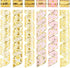 Gold Ribbon for Christmas Tree 2.5 Inch 6 Rolls 36 Yards Gold Christmas Ribbon Gold Ribbon,Wired Holiday Party Ribbons Assorted Patterns Decoratio...