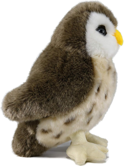 Ice King Bear Owl Stuffed Animal Luminous Eyes, Cute Plush toy 10 Inches...