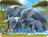 3D LiveLife Magnet - Pachyderm Pals from Deluxebase. Lenticular 3D Elephant Fridge Magnet. Magnetic decor for kids and adults with artwork license...