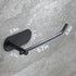 Hand Towel Holder,2 Packs Black Hand Towel Bar,6 3/10 Inch Self Adhesive Hand Towel Rack/Towel Ring for Bathroom Kitchen...