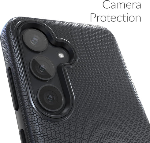 Crave Dual Guard for Samsung Galaxy S24 Case, Shockproof Protection Dual Layer Case for Samsung Galaxy S24 - Black...
