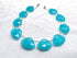 1 Strand Aqua Chalcedony 10 Pcs Beads Size 19x14mm Fancy Shape Cut Faceted Beads for Jewellery Making, Beading & Craft Supplies KCRAFTS-RK_k45...