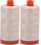 Aurifil Mako 50wt Thread 2 Large Spools: Light Beige (2310x2)...