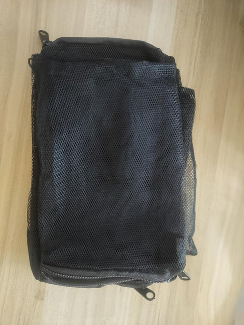 Aquarium Filter Media Bags Black with Zipper, Mesh Reusable Bags for Aquarium Filter Media 15 Pcs(15x10cm/6 x 4")...