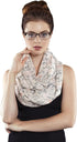 Mathematics Infinity Scarf Circle Geek Scarf...