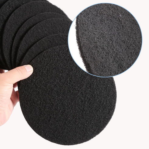 Charcoal Filters for Kitchen Compost Bin, 10 Pack Compost Filters for Countertop Bin Pail Replacement, Activated Charcoal Home Bucket Refill Sets,...