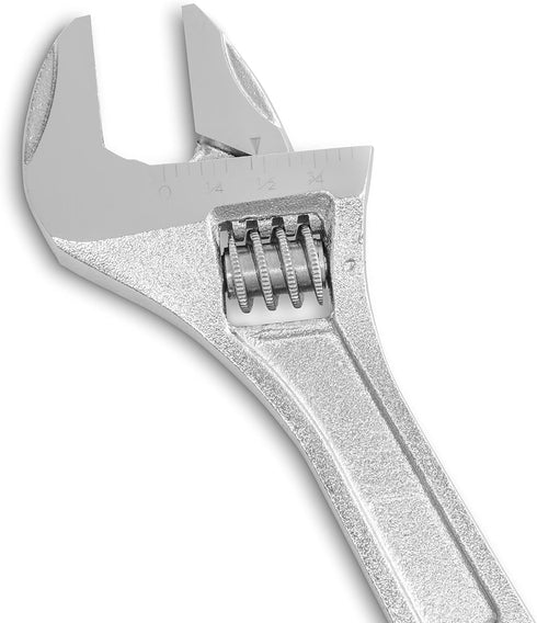 SATA 6 Inch Stubby Wide Jaw Adjustable Wrench - ST47232...