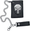 Bioworld Marvel The Punisher Skull Logo Mens Biker Chain Wallet,Black,One Size...