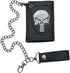 Bioworld Marvel The Punisher Skull Logo Mens Biker Chain Wallet,Black,One Size...