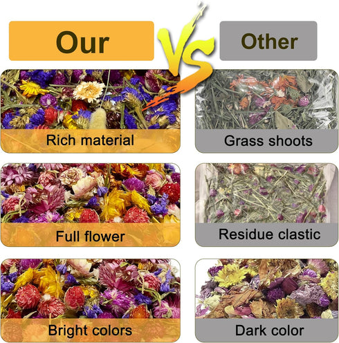 200G Hamster Bedding?Natural Flowers & Herbs Odor Control Dwarf Hamster Bedding Gerbil Bedding Robo Hamster Bedding Katy Hamster Bedding Hamster H...