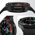 Bezels Compatible Galaxy Watch 3 45mm Bezel, Aluminum Metal Bezel Case Adhesive Cover Anti Scratch Protection Cover for Galaxy Watch 4 Classic 46m...