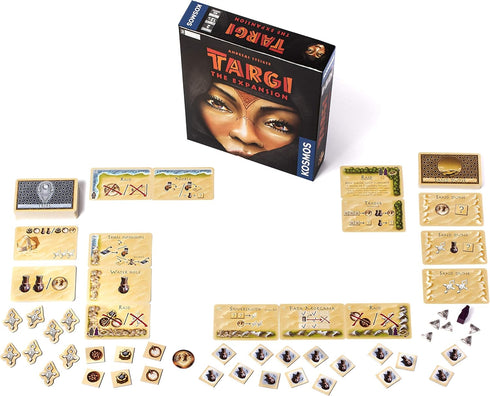 Thames & Kosmos Targi Expansion | Two-Player Game | Strategy Board Game | Expansion for Award-Winning Game Targi | from Kosmos Games...