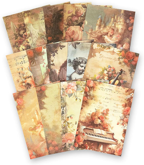 Chuchengio Scrapbook Craft Paper Kit for Scrapbook Journaling Supplies?Dream Craft Supplies Materials Decoupage Paper for Scrapbooking Supplies?Bu...
