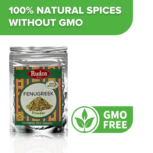 Rudca Food Utsho-Suneli Fenugreek Blue, Natural spices, Imported from Georgia, 100% natural dry spice,1.78 oz/50 gr....